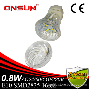 Manufacture Landscape lighting park decoration e10 SMD2835 cabochon turbo cover led amusement light